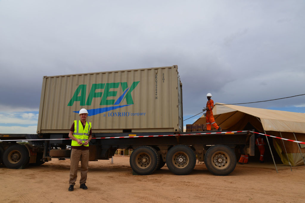 AFEX-Lonrho Container