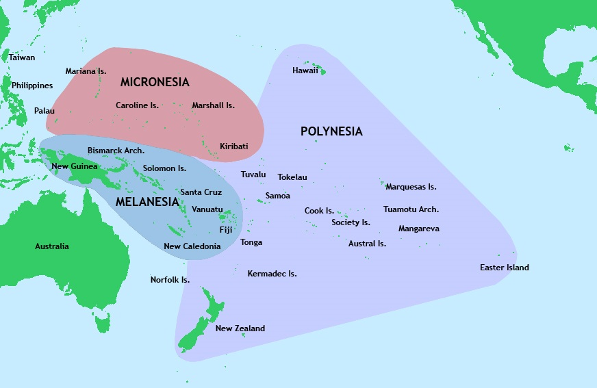 TransPacific 2016 Map of the South Pacific